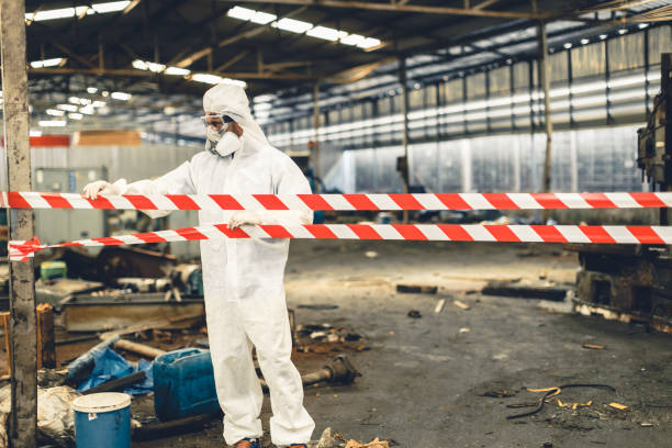 Professional Unattended Death Cleanup technician working in Persia, IA